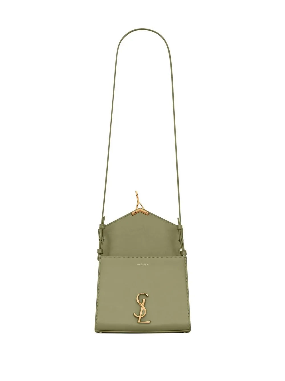 SAINT LAURENT CASSANDRA 经典印花迷你手提包