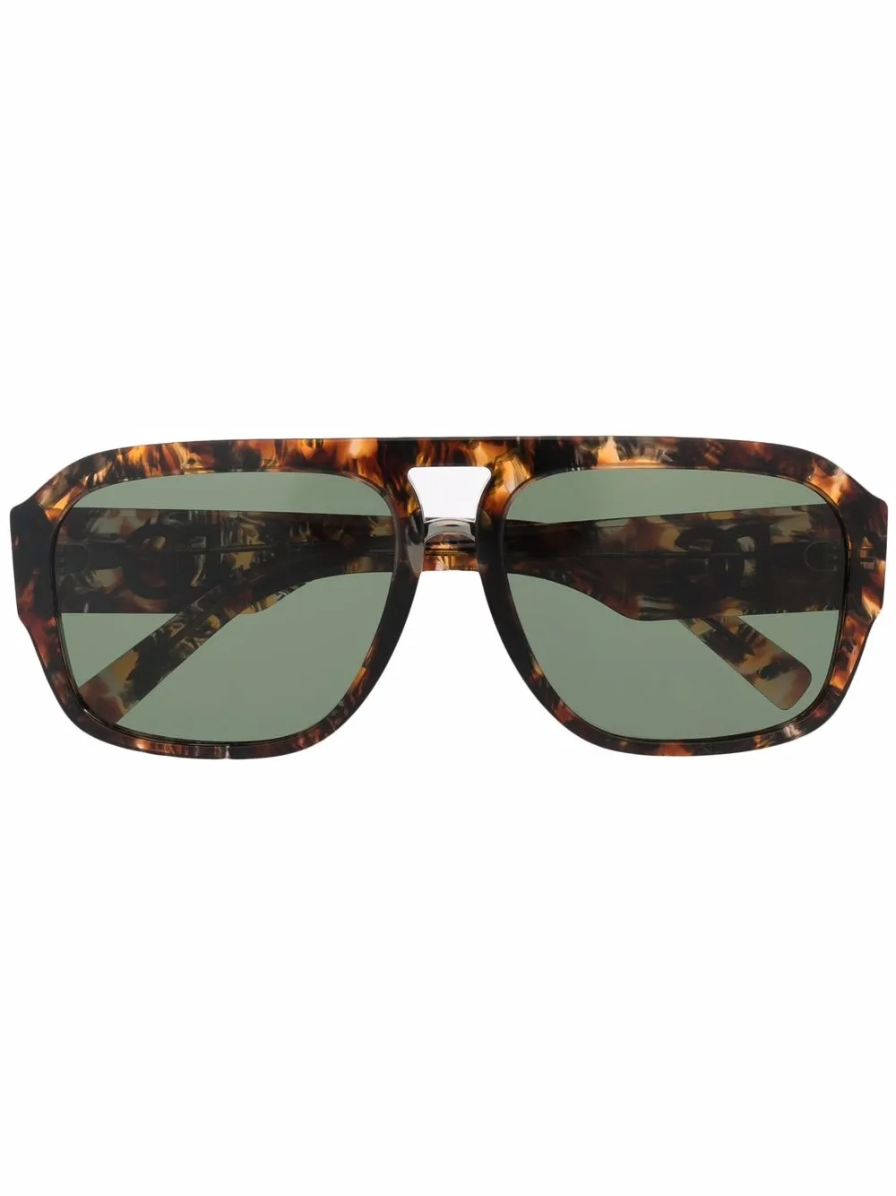 

Dolce & Gabbana Eyewear tortoiseshell pilot-frame sunglasses - Brown