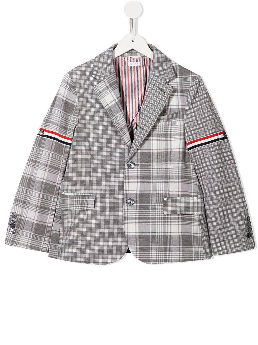 

Thom Browne Kids blazer con botones - Gris