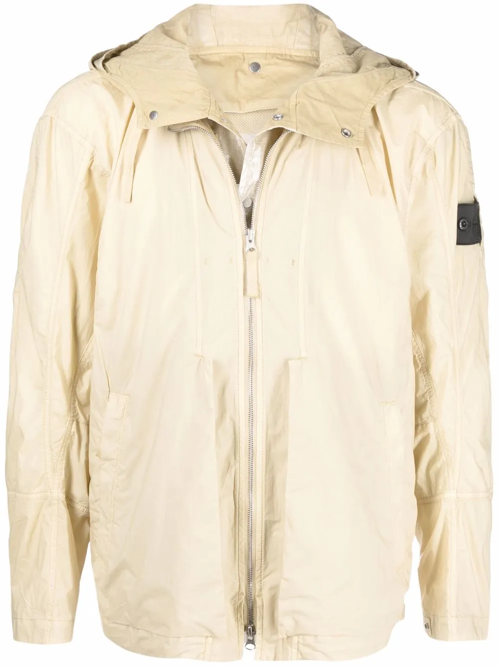 

Stone Island Shadow Project chamarra ligera con capucha - Neutro