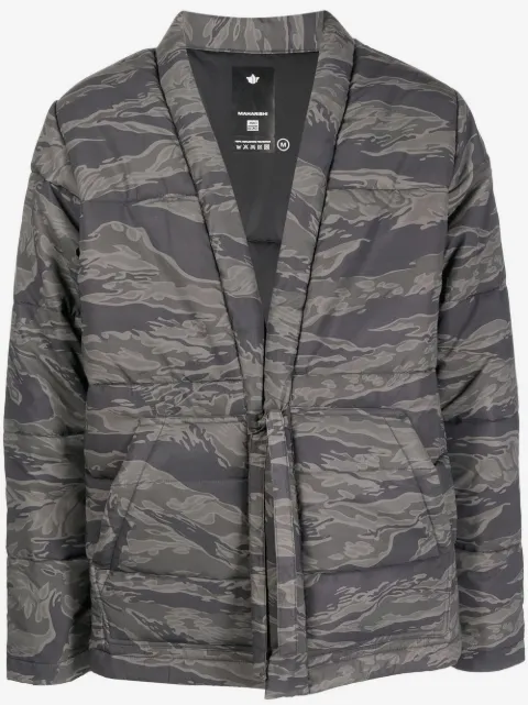 Maharishi camouflage-print padded jacket