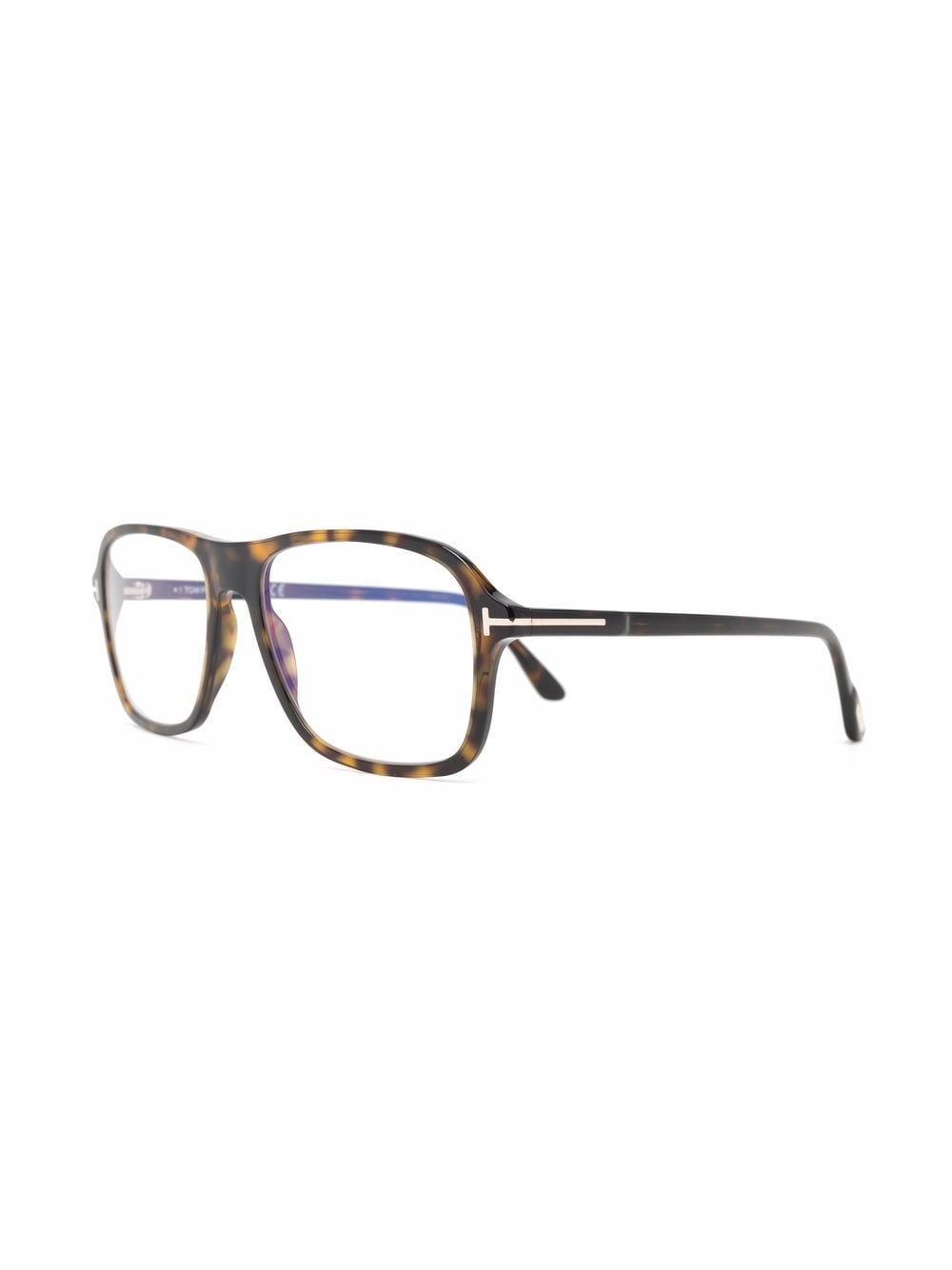 TOM FORD Eyewear FT5806B bril met rechthoekig montuur - Bruin