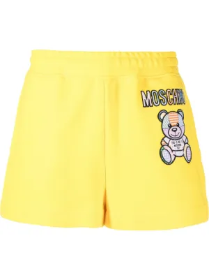 moschino white shorts