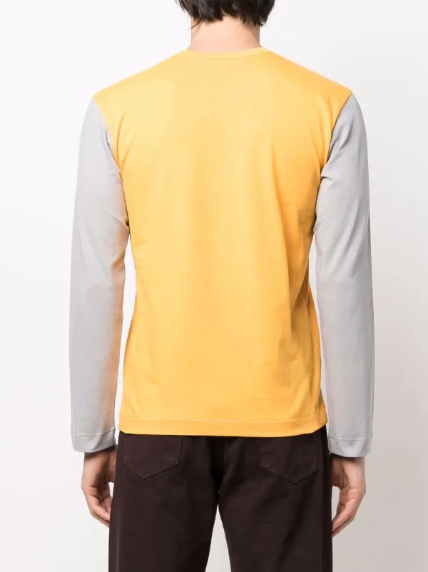 Comme Des Garçons Play ロゴ Tシャツ | オレンジ | FARFETCH JP