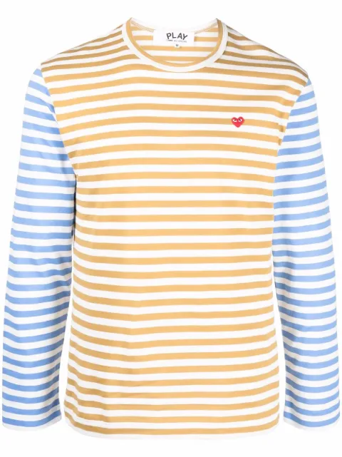 Comme Des Garçons Play T-shirt con ricamo