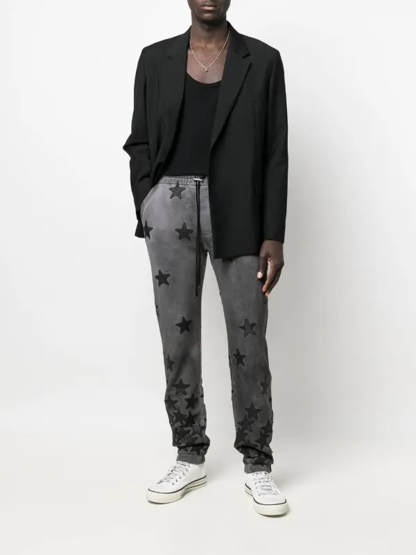 パンツ AMIRI star AMIRI アミリ スターパッチ クラッシュ デニムパンツ ライト