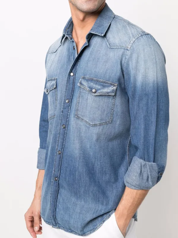 lucky brand denim shirt