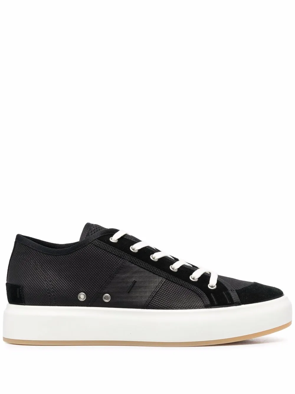 

Stone Island tenis bajos con distintivo Compass - Negro