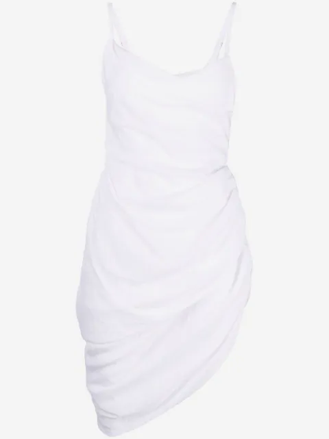 Jacquemus mini La Robe Saudade draped dress