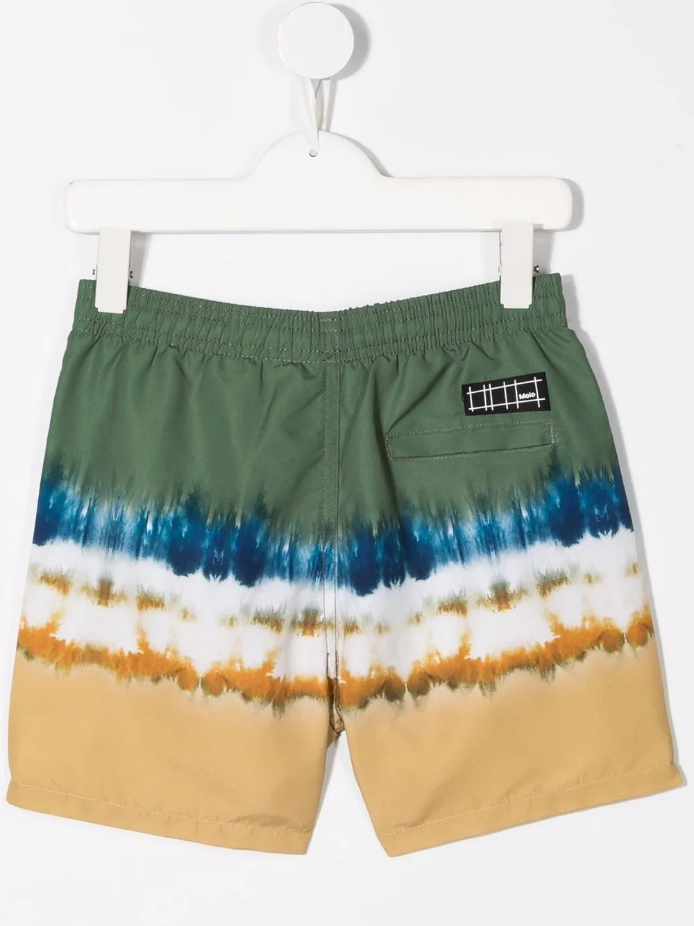 Molo Zwembroek met tie-dye print - Beige