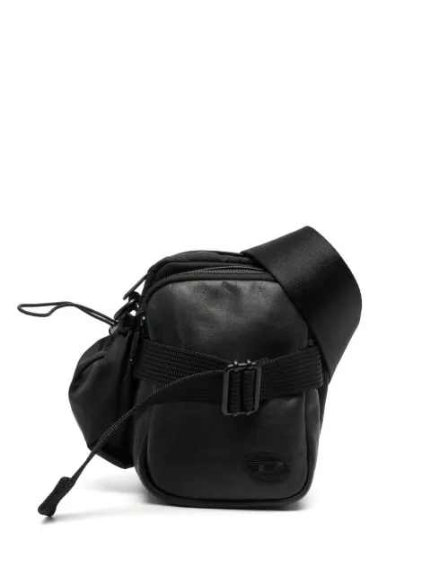 Diesel logo-patch detail shoulder bag