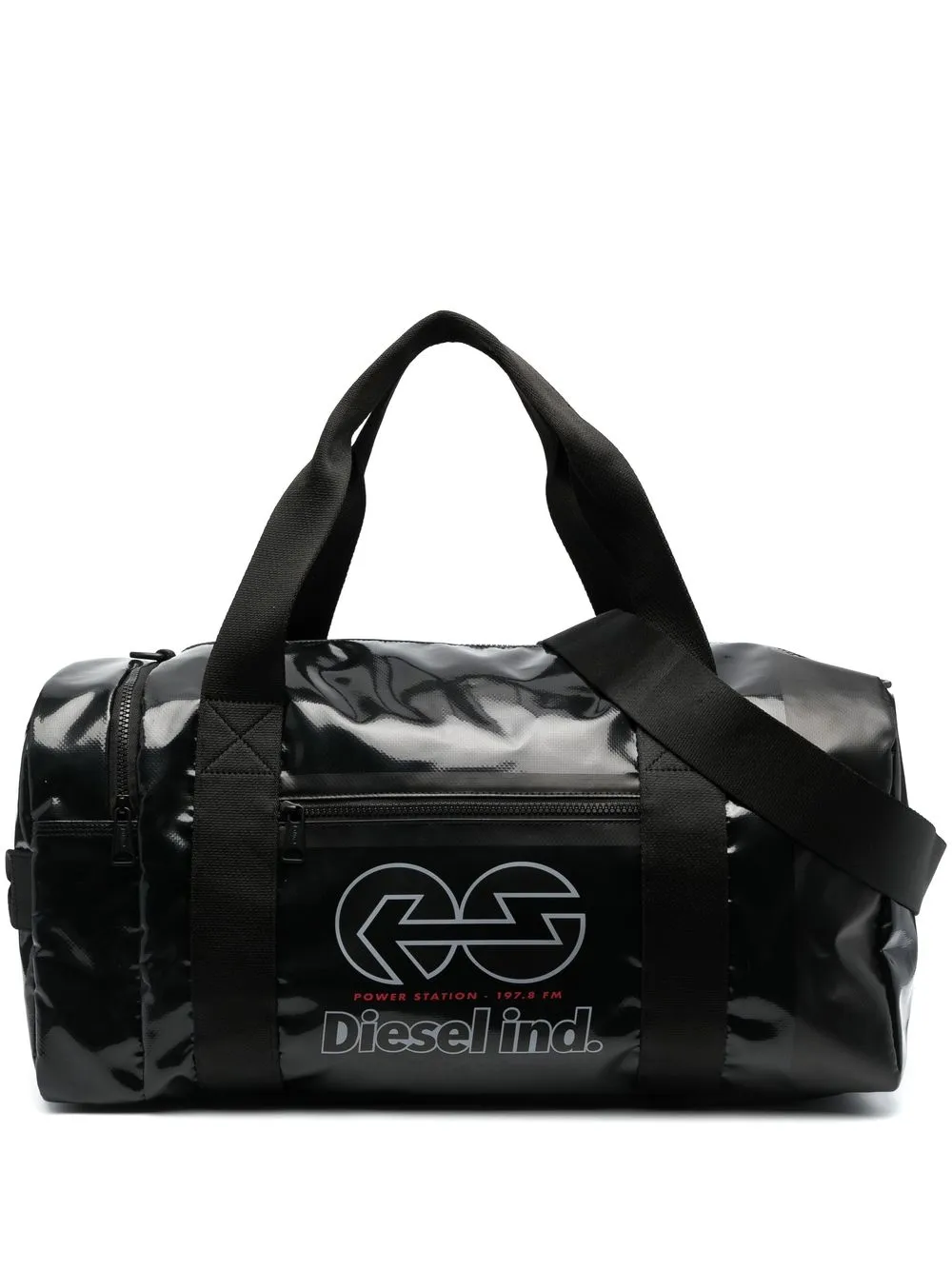 

Diesel Power Station print luggage bag - Black
