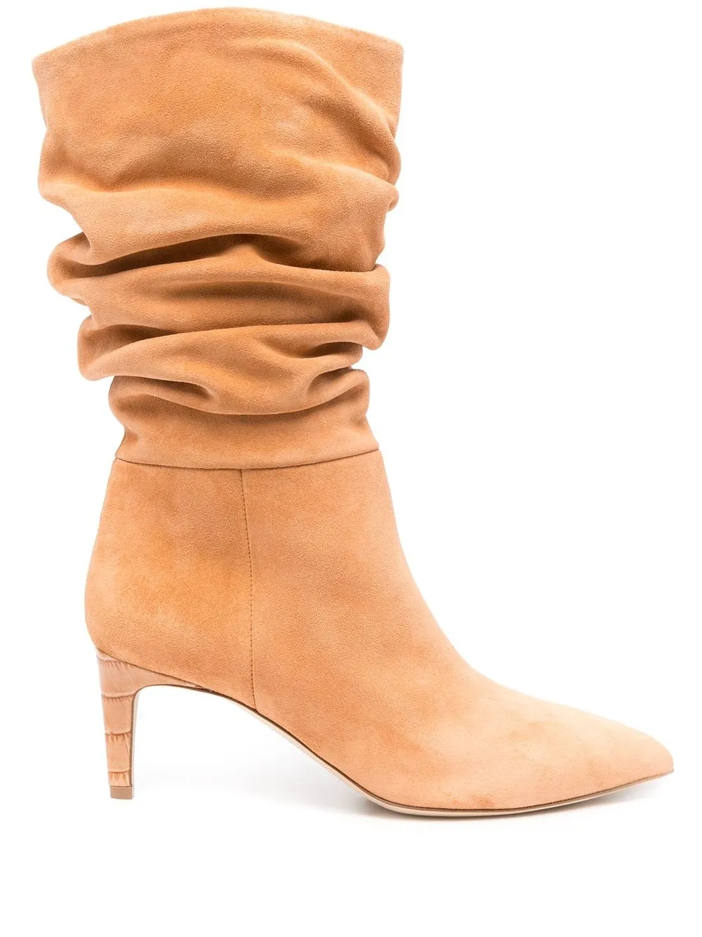 

Paris Texas pointed-toe slouchy boots - Orange