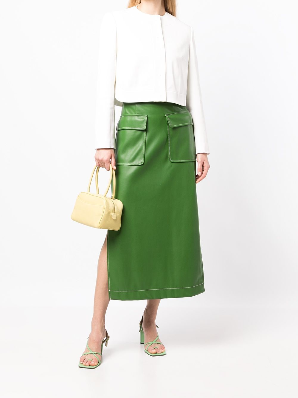 Paule Ka Cropped jack - Wit