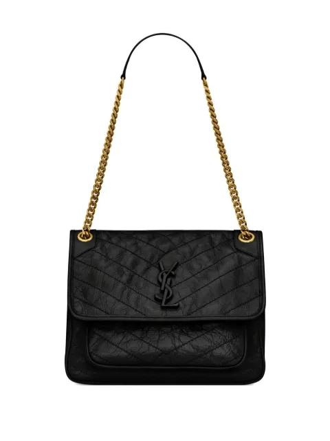 Saint Laurent Niki logo-lettering shoulder bag 