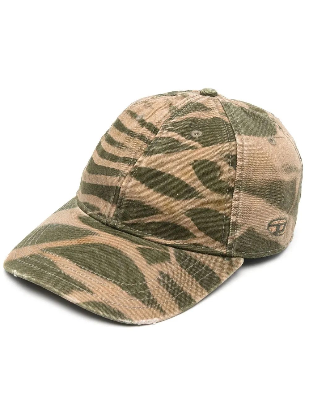 

Diesel two-tone cotton cap - Neutrals