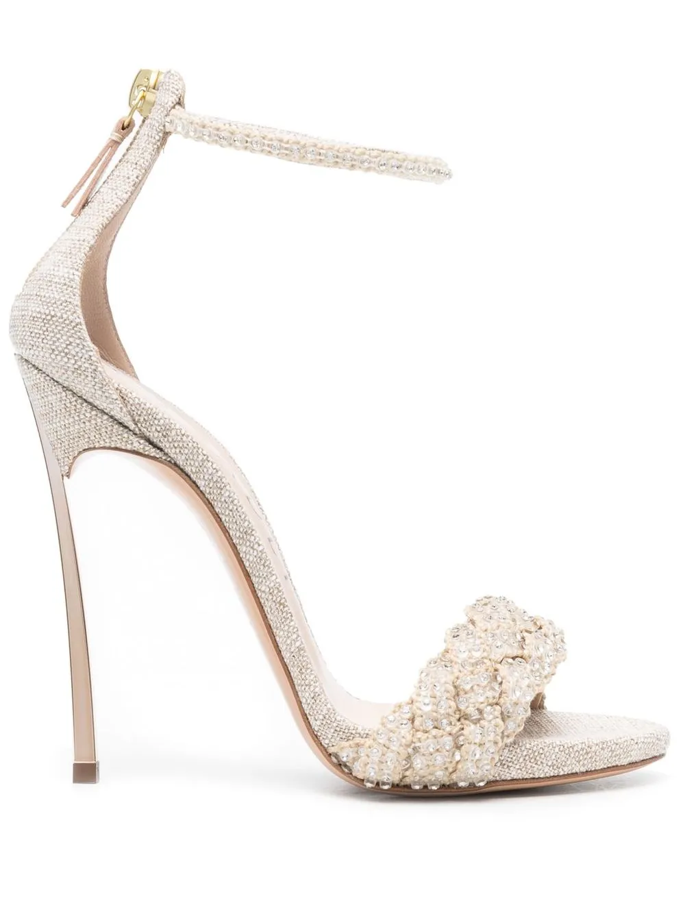 

Casadei open toe high heel sandals - Neutrals