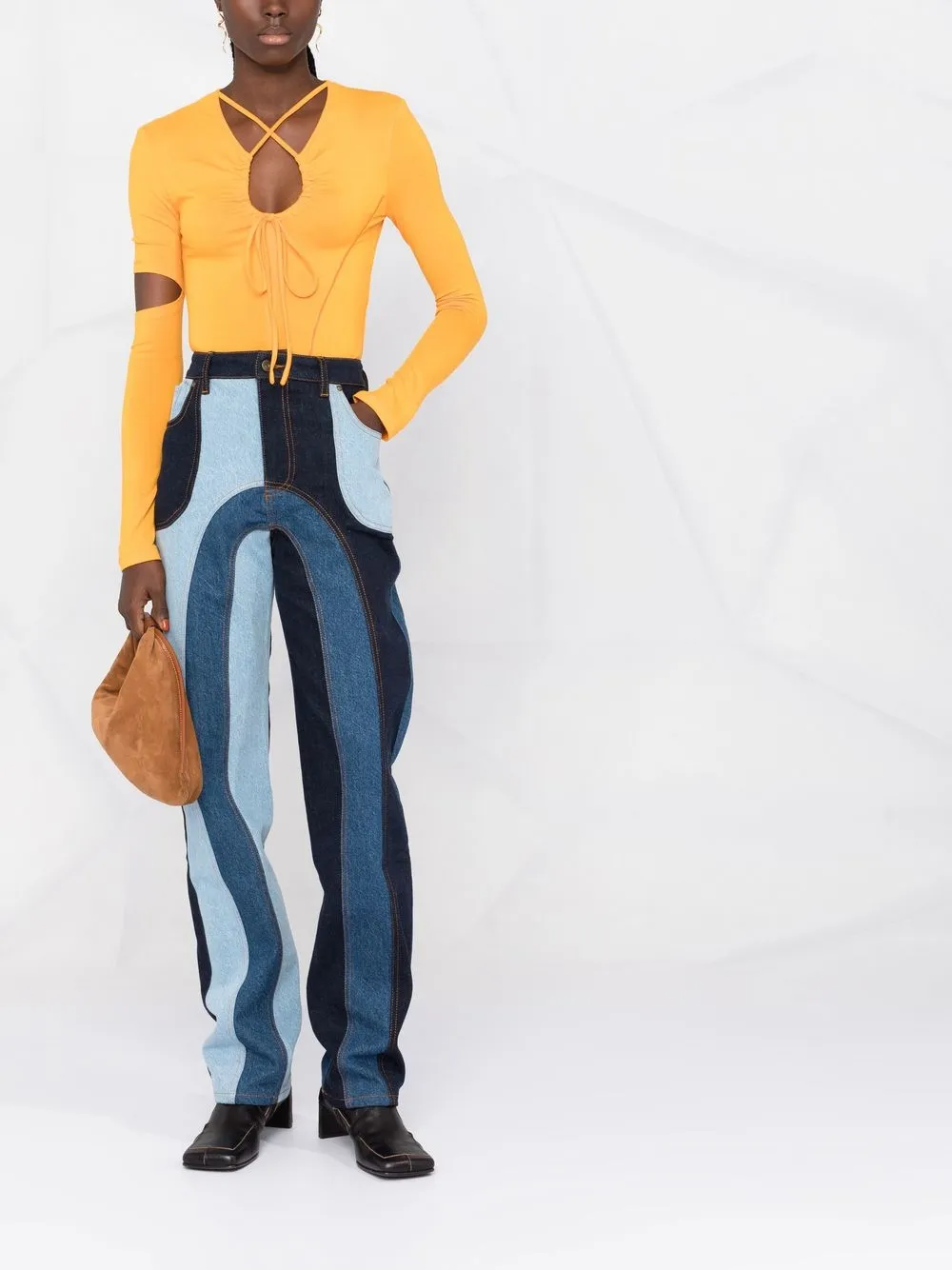 Andersson Bell cut-out long-sleeve top | T-Shirts & Jersey Shirts | Image 2