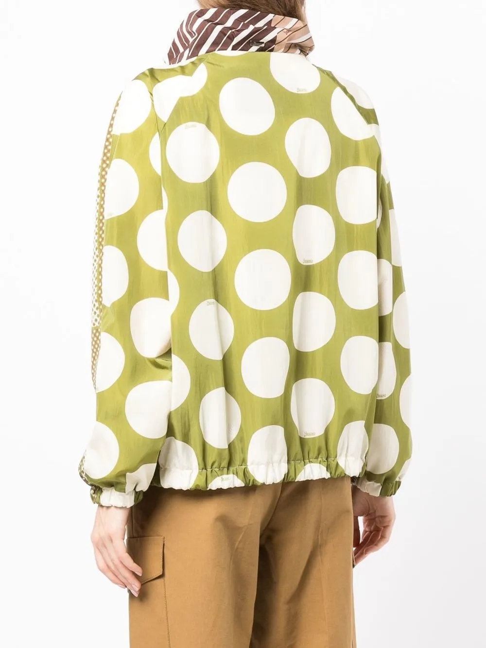 Herno Jack met print Groen