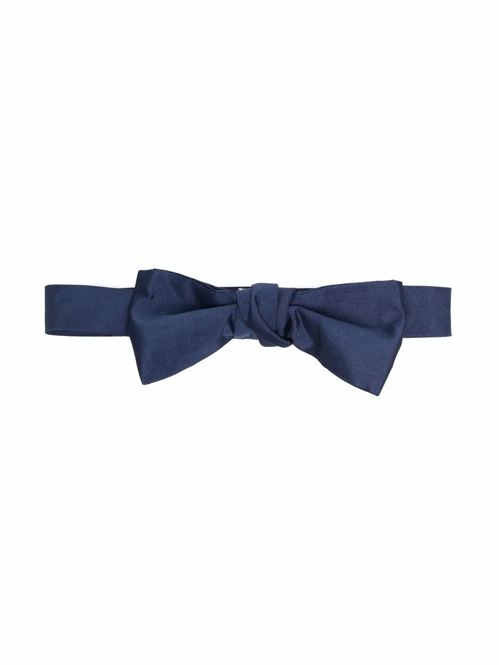 La Stupenderia Vlinderdas met knoopsluiting Blauw