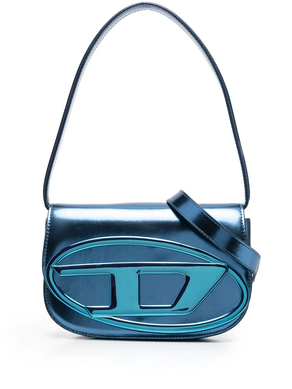 1DR metallic shoulder bag