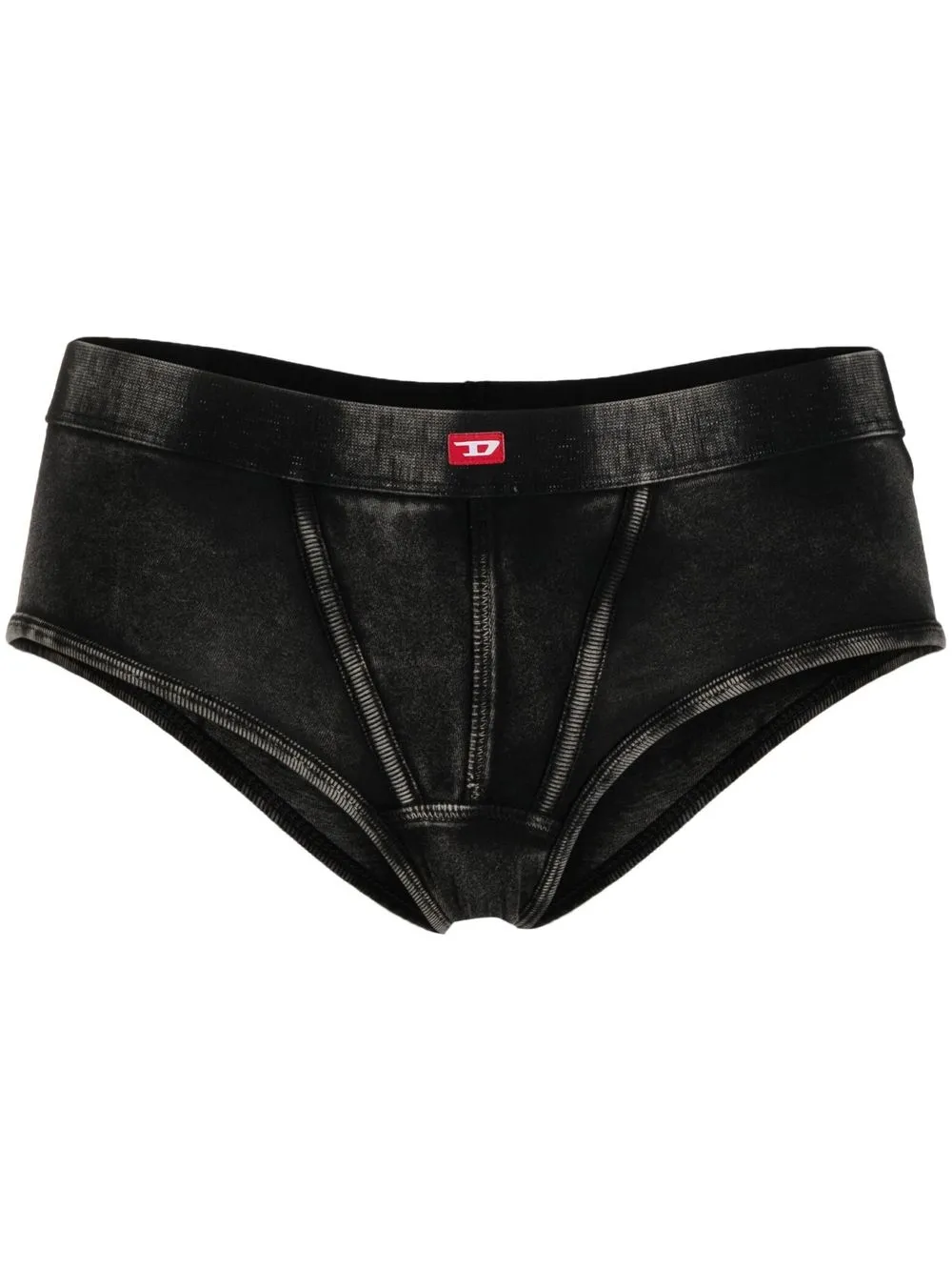 

Diesel calzones con parche del logo - Negro