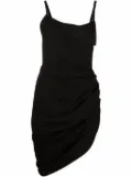 Jacquemus La Robe Saudade draped minidress - Black