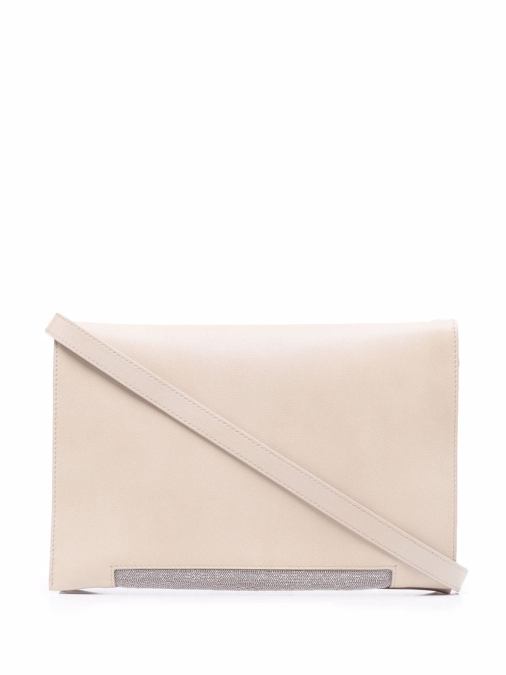 Brunello Cucinelli Folded Leather Clutch Bag - Farfetch