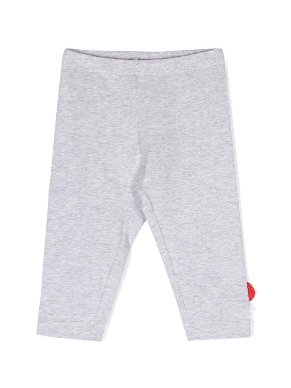 

Monnalisa mushroom-motif cotton leggings - Grey