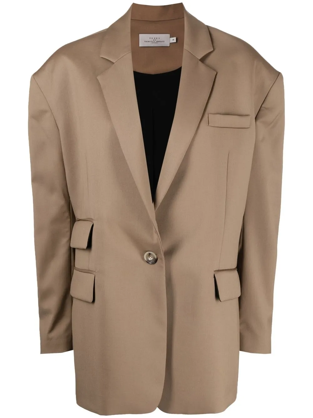 

Preen By Thornton Bregazzi blazer con botones - Marrón