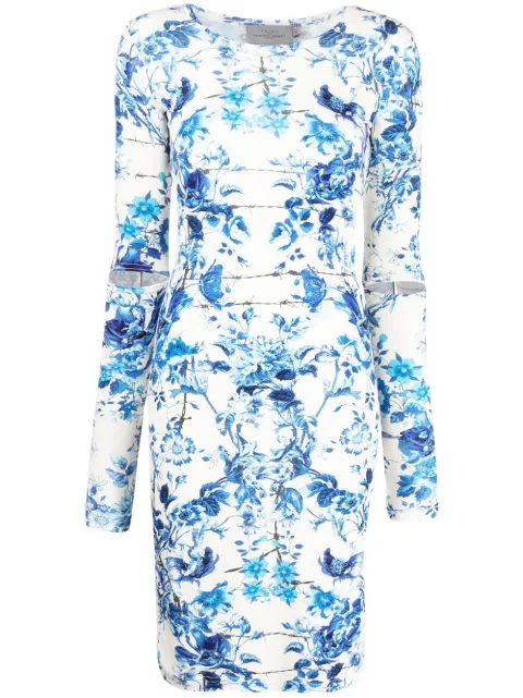 Preen By Thornton Bregazzi all-over floral-print dress