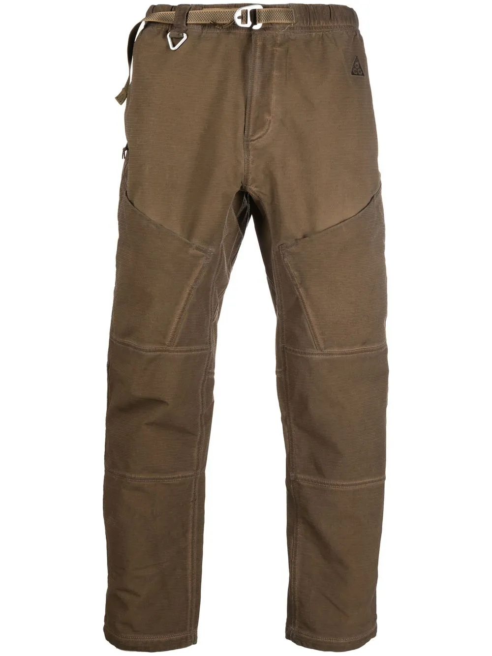 

Nike embroidered-logo trousers - Brown