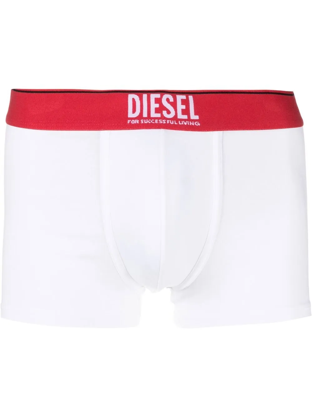 

Diesel bóxer con logo estampado - Blanco