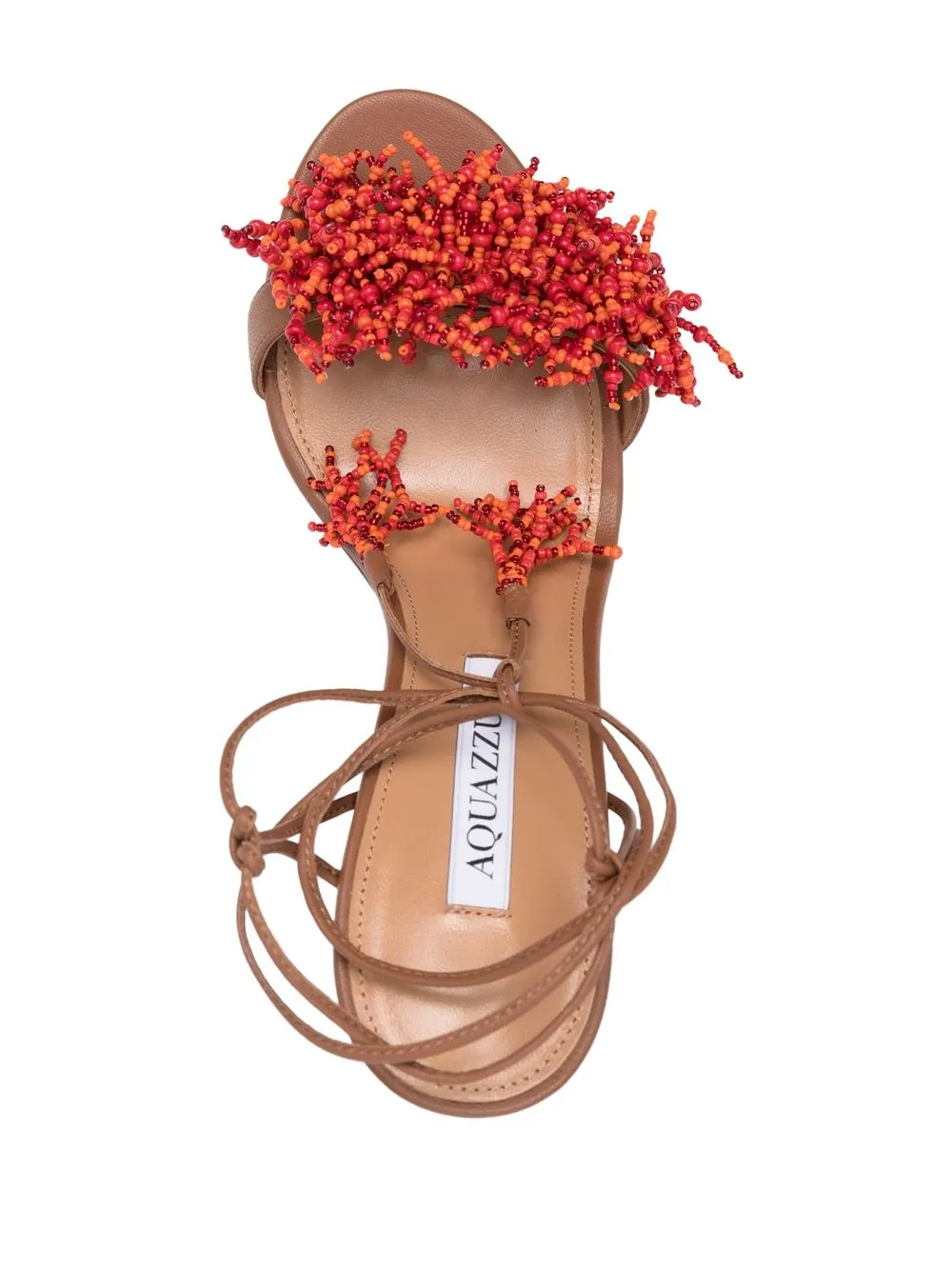 Aquazzura beaded high-heel sandals Women