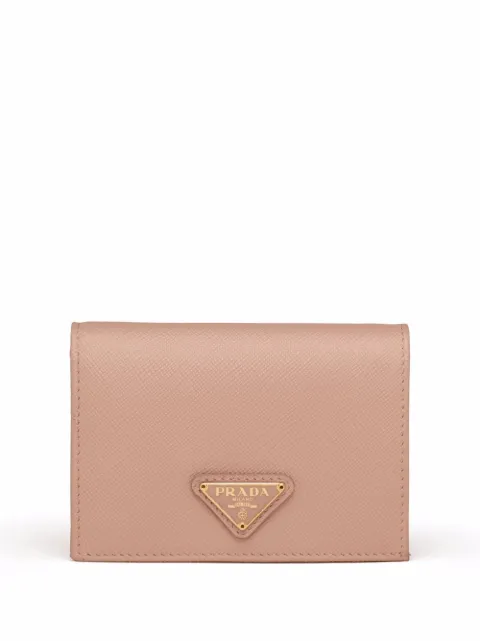 Prada logo-plaque small wallet