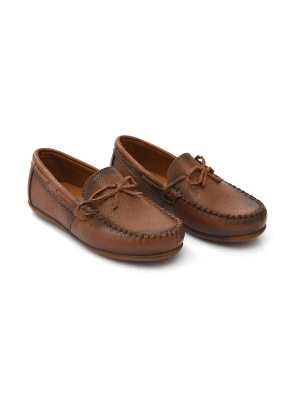 Moustache Leather Moccasin Loafers Brown FARFETCH PH