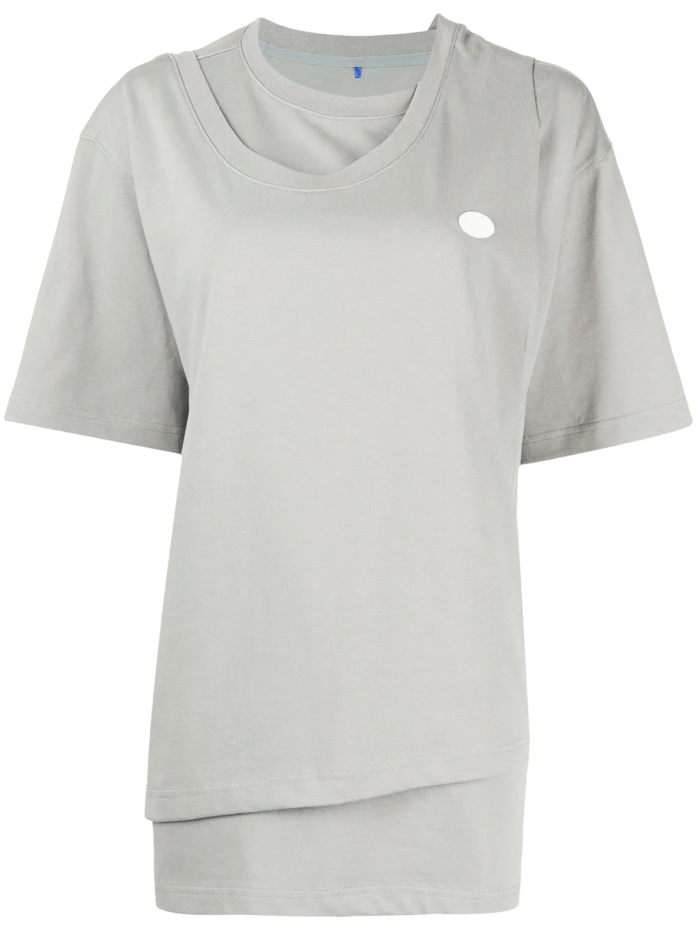 

Ader Error playera a capas - Gris