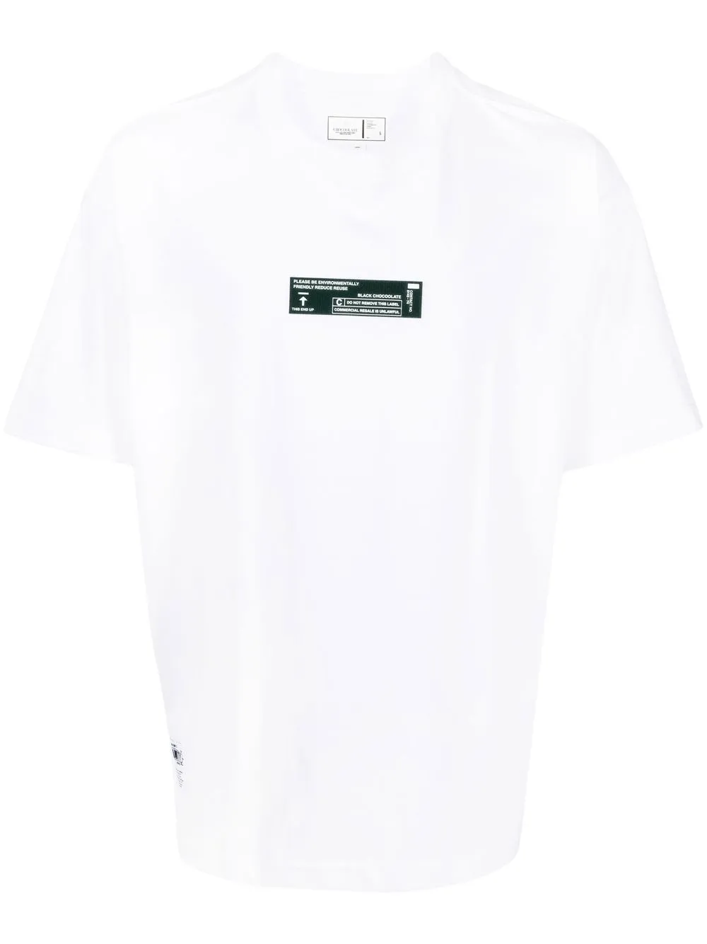 

CHOCOOLATE playera con parche del logo - Blanco