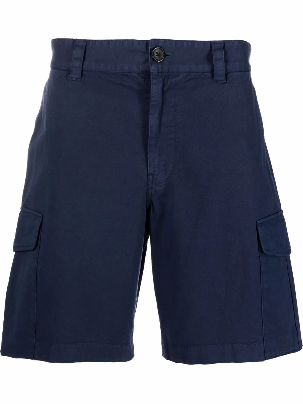 

PS Paul Smith linen-cotton blend deck shorts - Blue