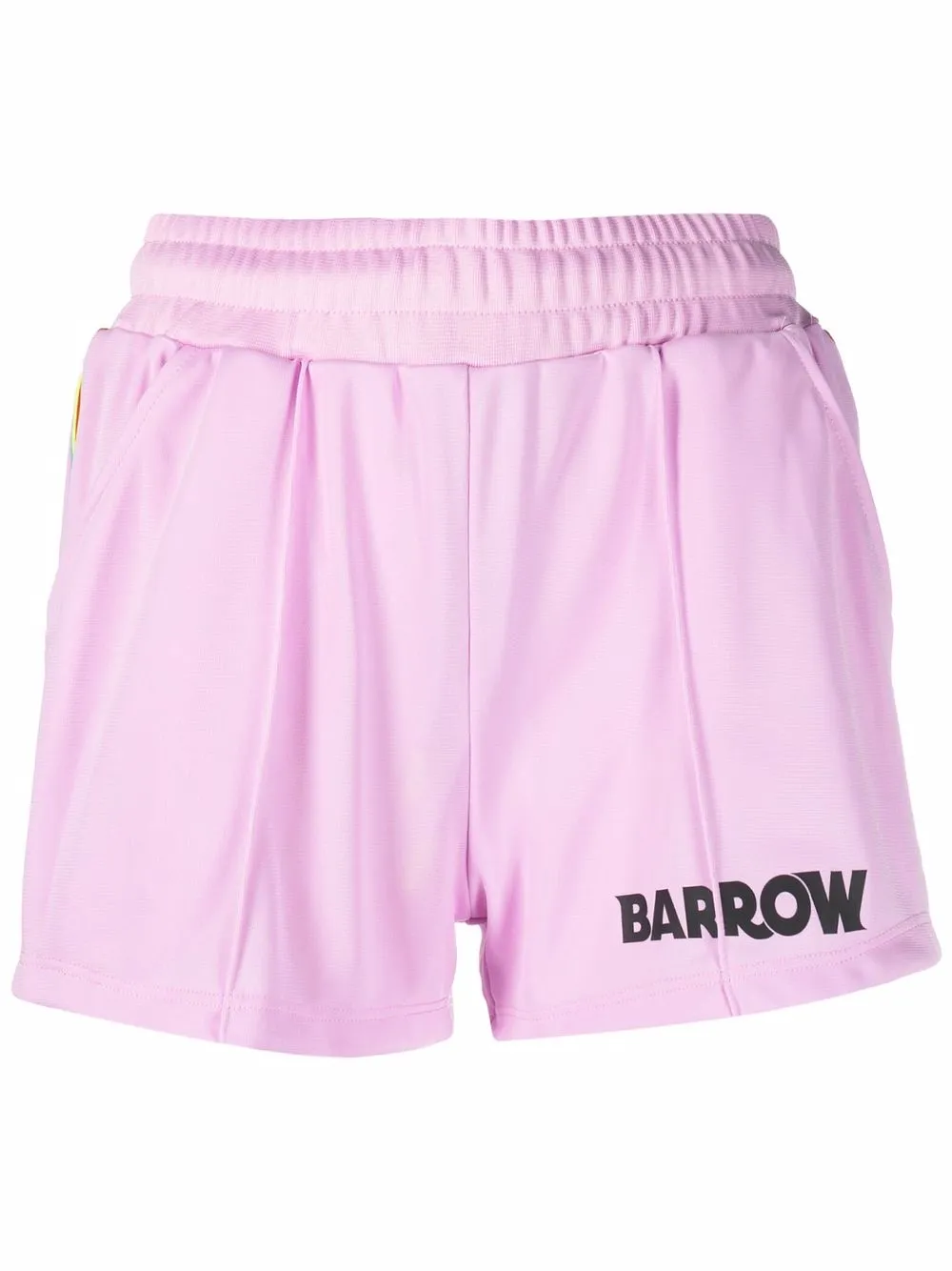 

BARROW logo-print mini shorts - Pink