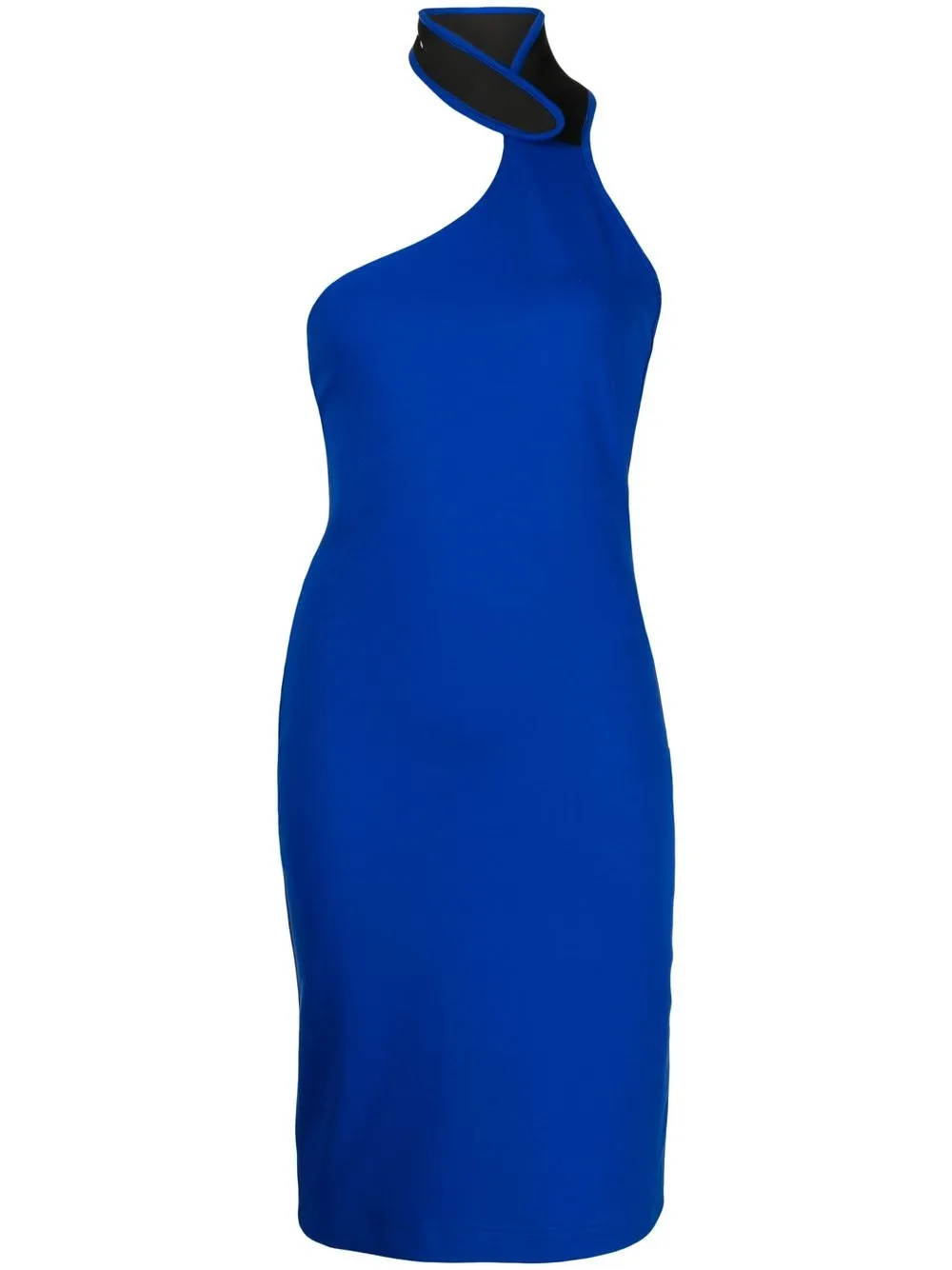 

Preen By Thornton Bregazzi vestido corto con cuello halter - Azul