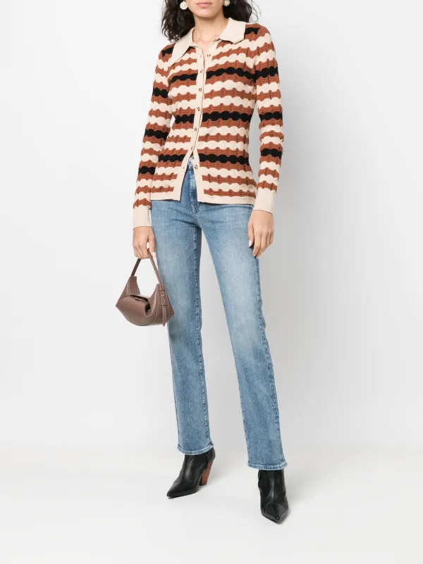 7 For All Mankind mid-rise straight-leg 