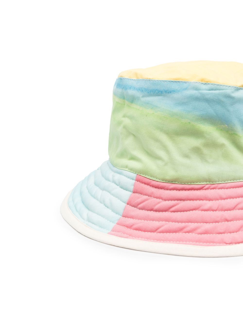 Shop Romualda Colour-block Bucket Hat In Nude