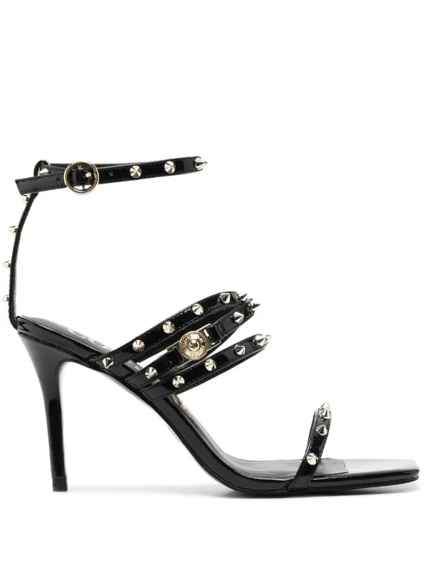 Versace Jeans Couture Sandalias De Tacón Con Apliques - Farfetch