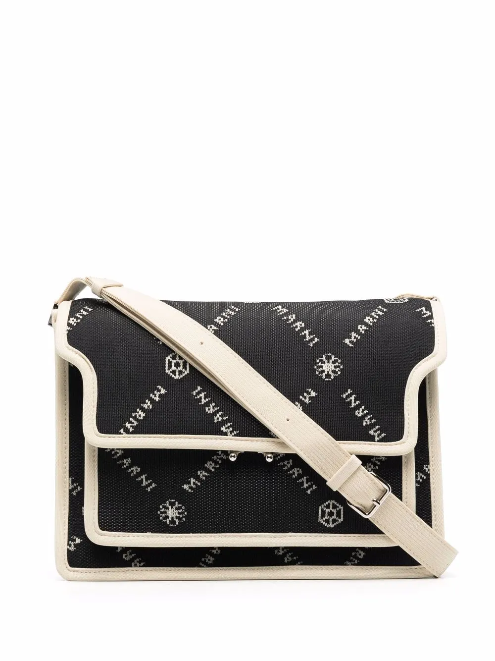 

Marni bolsa de hombro Trunk - Negro