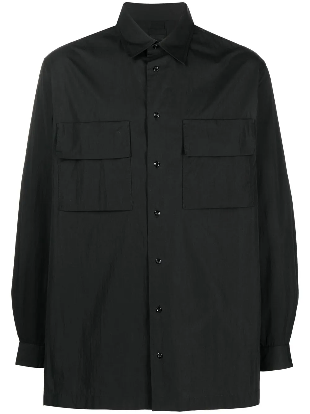 

Nike button-up patch pocket shirt - Black