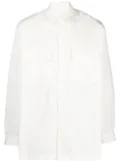 Nike button-up patch pocket shirt - White