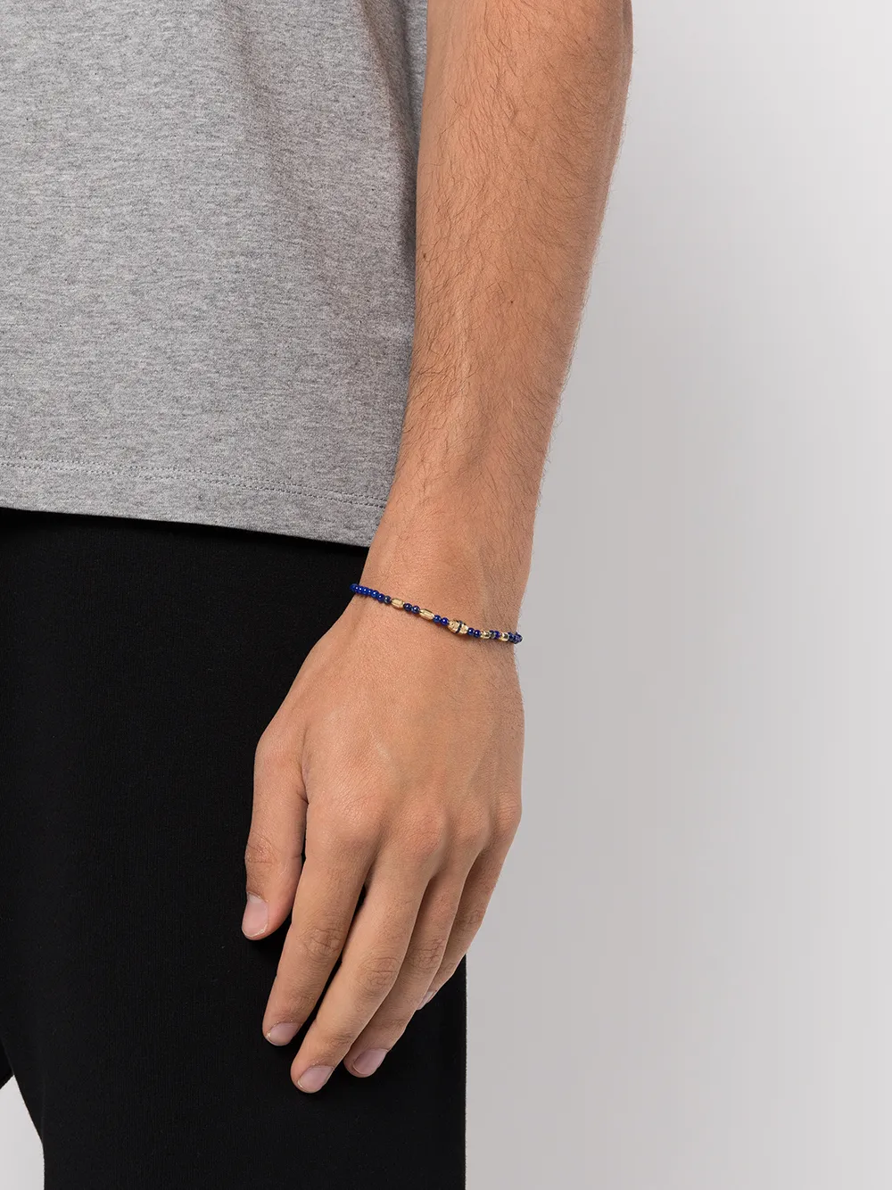 LUIS MORAIS Kralenarmband - Blauw