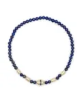 LUIS MORAIS sapphire bead bracelet - Blue