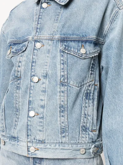 Charli boyfriend-cut denim jacket 
